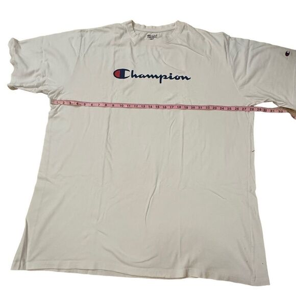 Set of 2 ~ Mens White Tshirts ~ In N Out and Champion ~ size 3XL - Picture 6 of 14